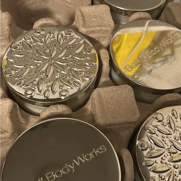 Recalled forbidden Bath & Body Works “Snowed In” 3 wick candles. *Per candle* - Picture 9 of 11